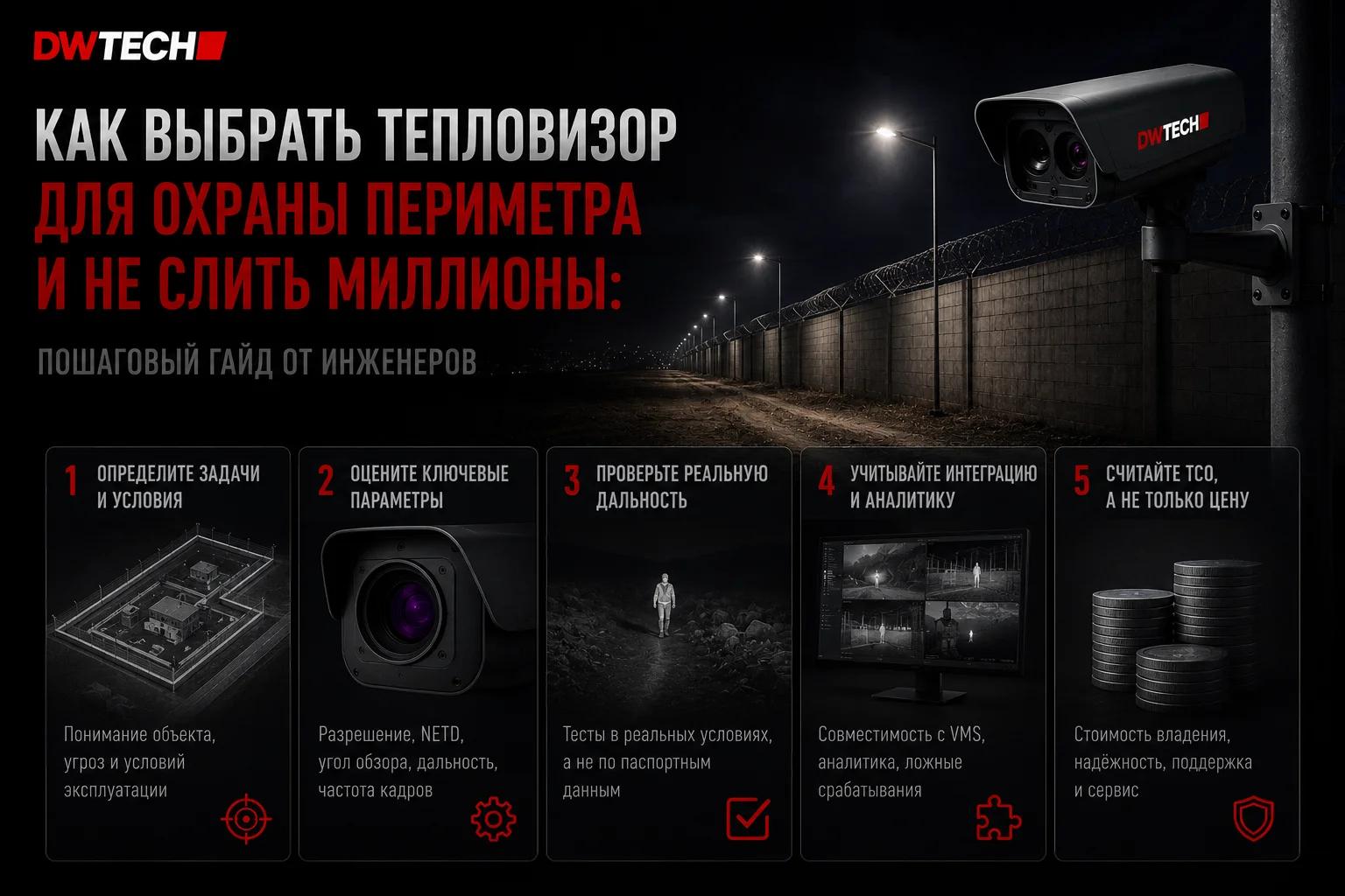Тепловизор для охраны периметра при −60 °C — Арктика и Север
